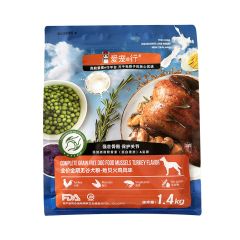 爱宠e行全价全期狗粮火鸡贻贝1.5kg